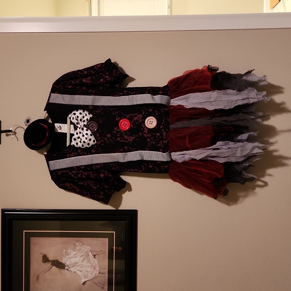 Spirit Killer Clown Costume (size L/XL 14-16)